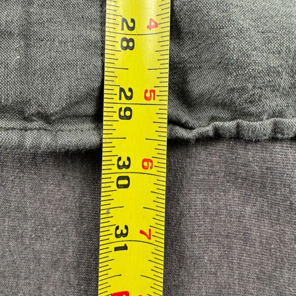 Banana Republic Mens XXL Olive Green Linen Blend Short Sleeve Button Up Shirt